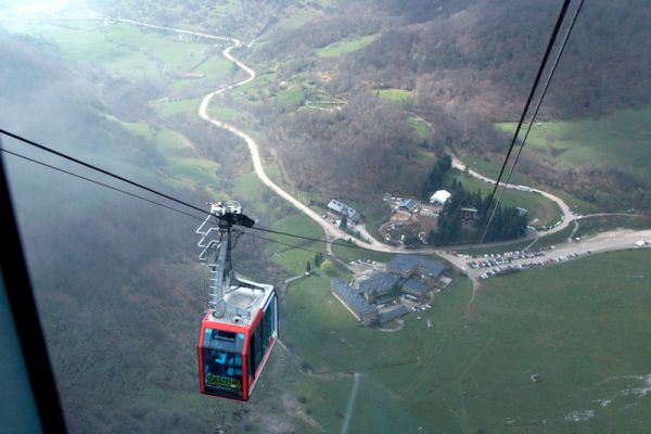 Teleférico Fuente Dé en Cantabria